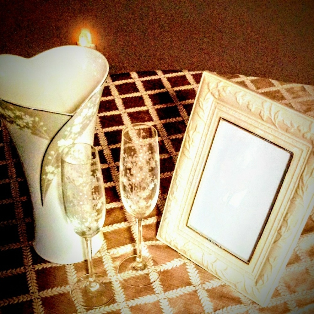 Lenox Bellina Pair of Champagne Flutes